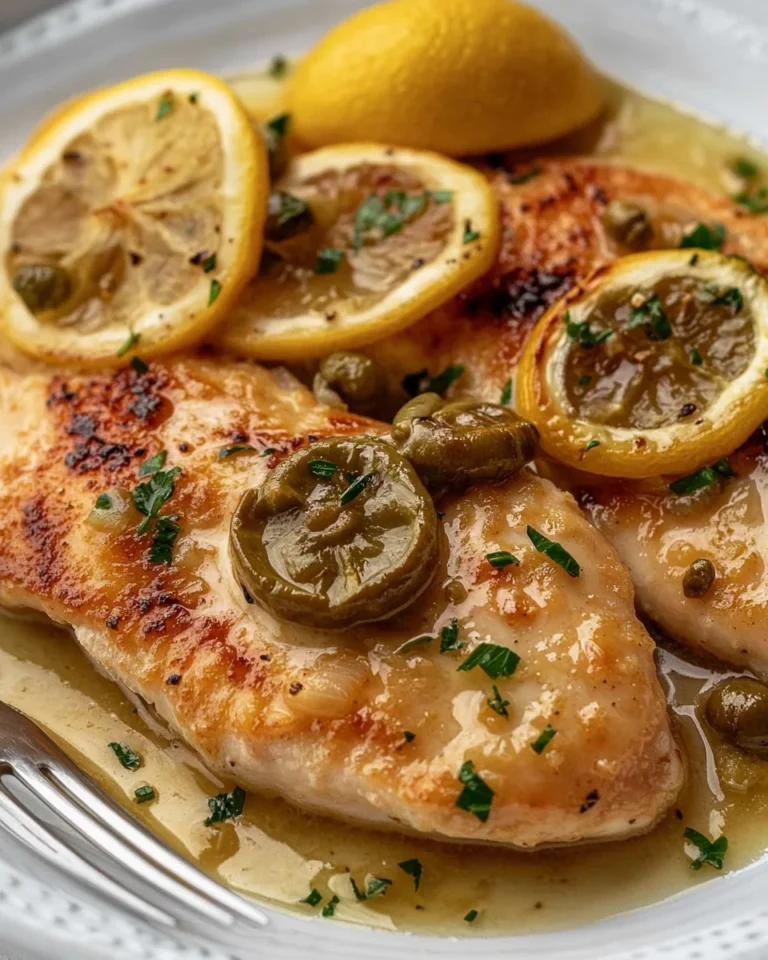 Perfect Lemon-Fresh Chicken Piccata