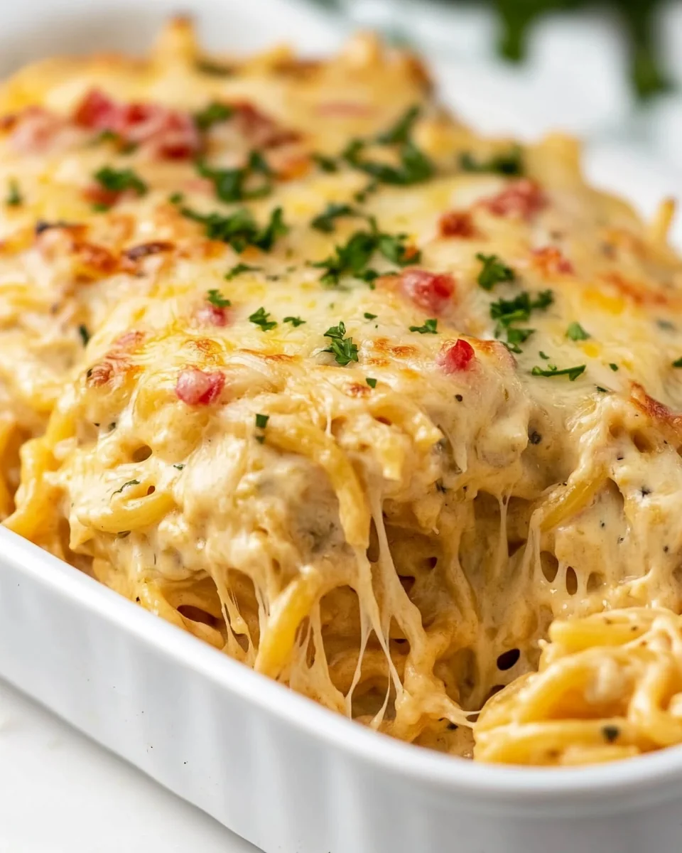 Creamy Chicken Spaghetti Mac and Cheese Delight - additional image