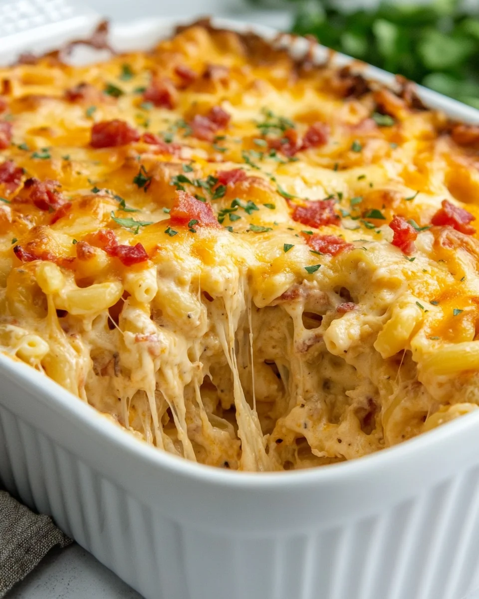 Creamy Chicken Spaghetti Mac and Cheese Delight - additional image