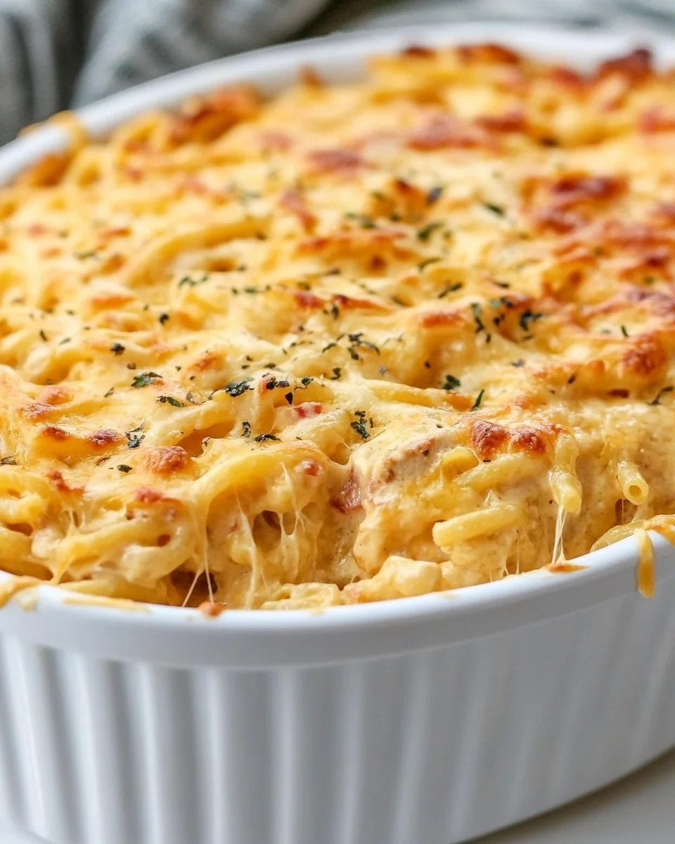 Creamy Chicken Spaghetti Mac and Cheese Delight - additional image