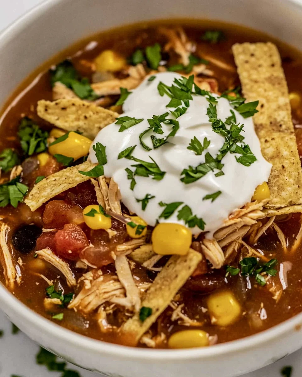 Homemade Chicken Tortilla Soup For A Cozy Night In - additional image