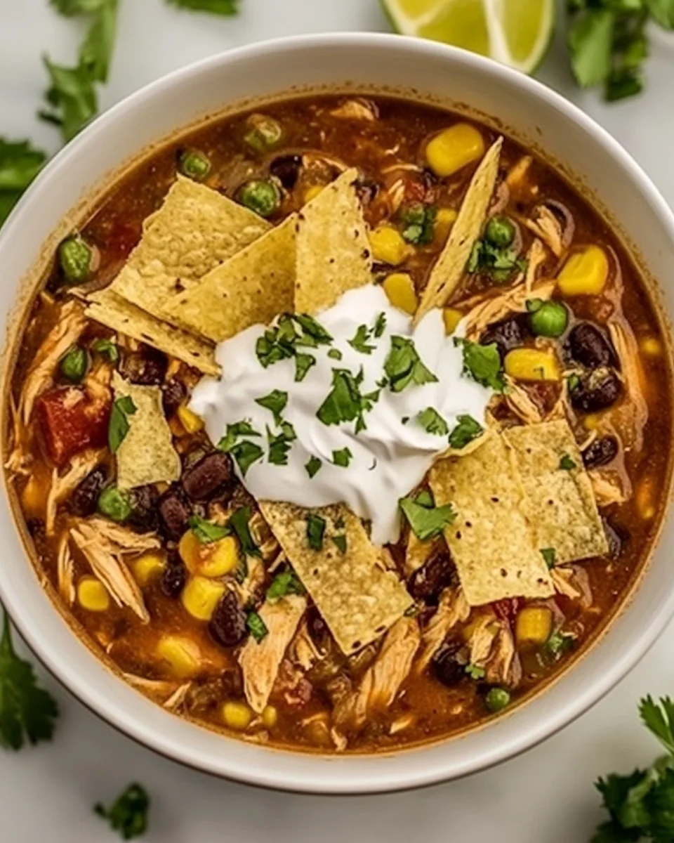 Homemade Chicken Tortilla Soup For A Cozy Night In - additional image