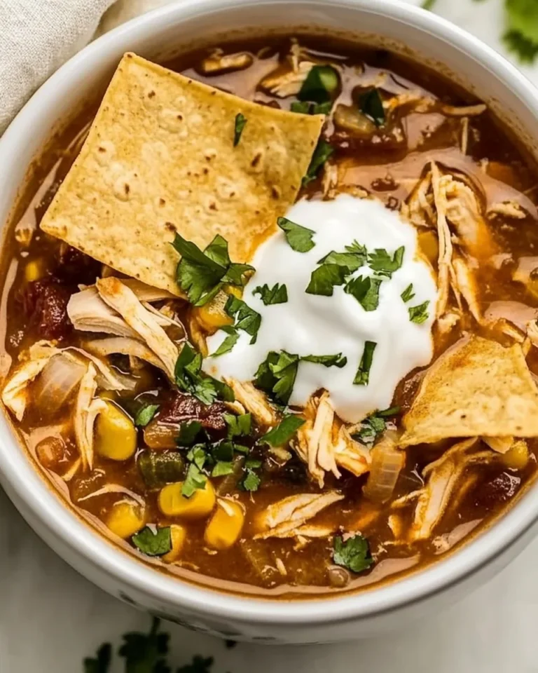 Homemade Chicken Tortilla Soup For A Cozy Night In