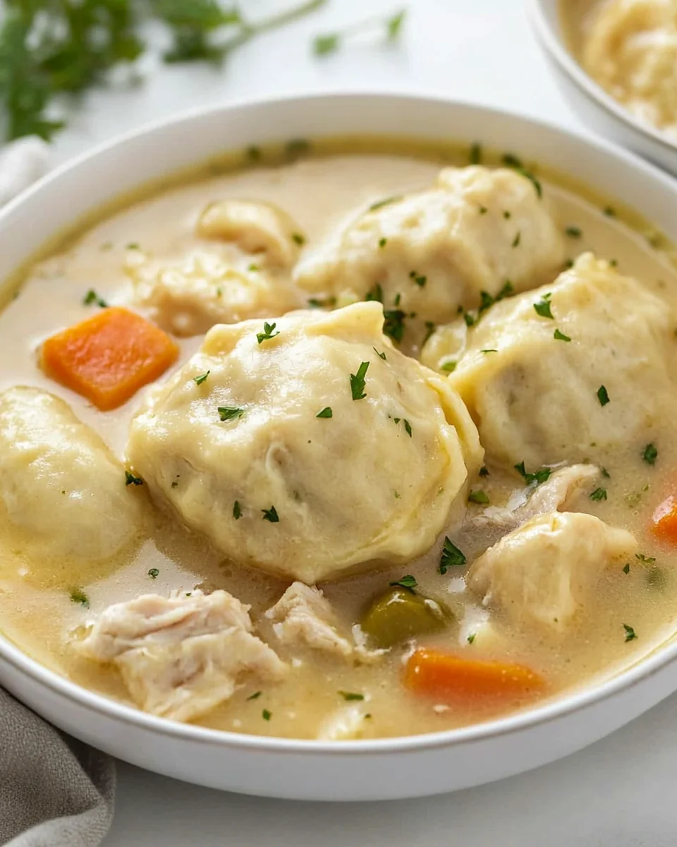 Homemade Chicken and Dumplings For Comforting Family Meals - additional image