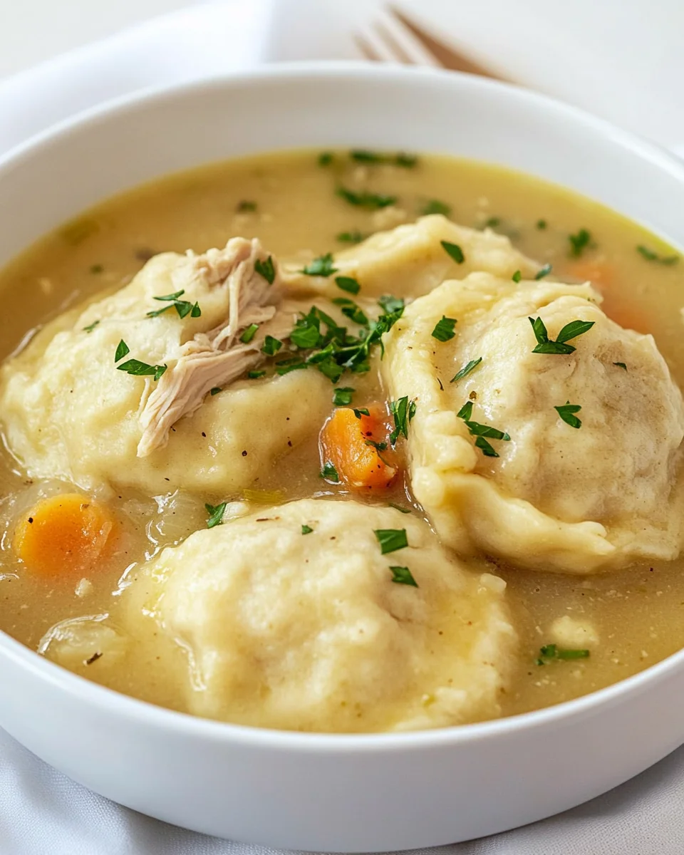 Homemade Chicken and Dumplings For Comforting Family Meals - additional image