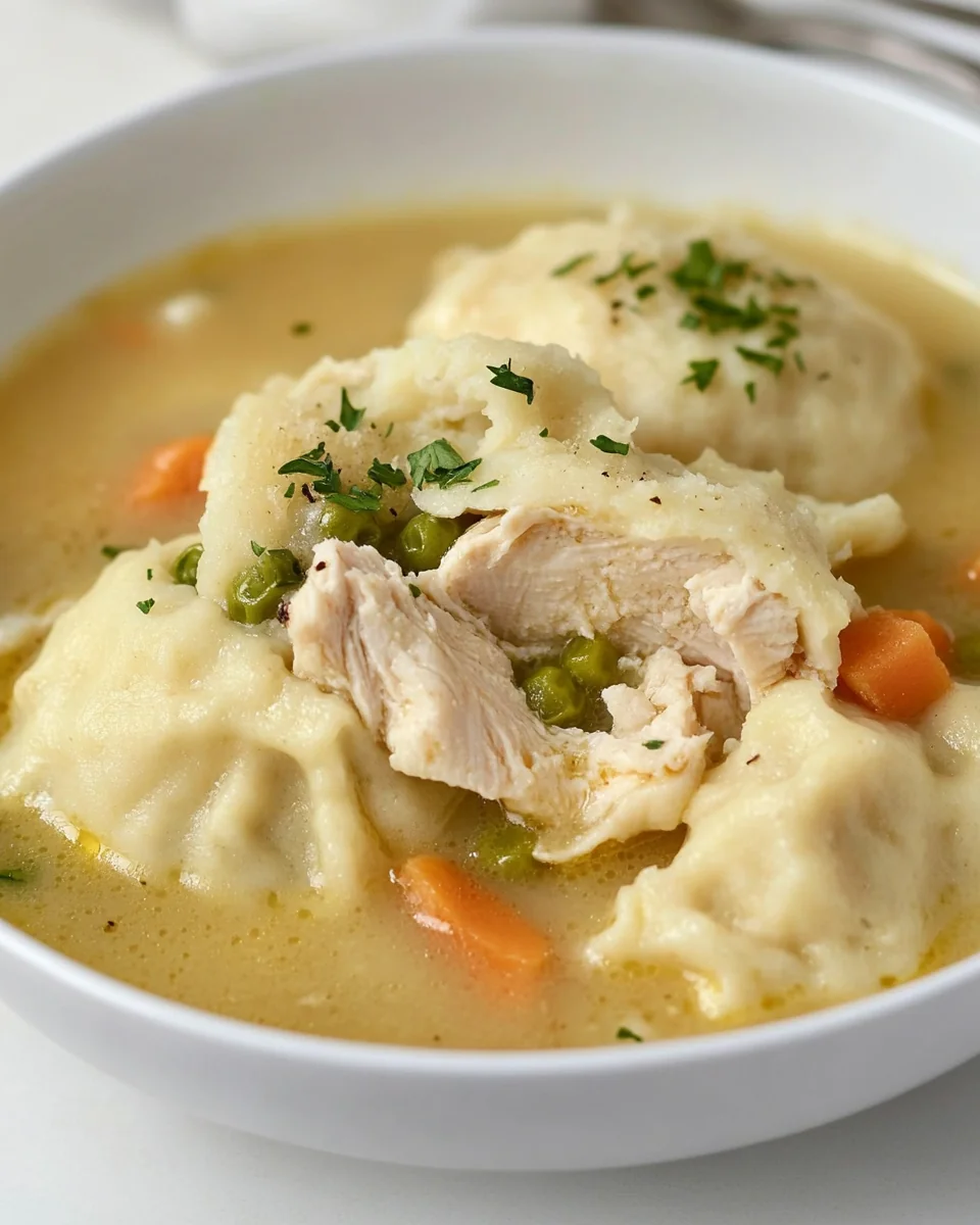 Homemade Chicken and Dumplings For Comforting Family Meals - additional image