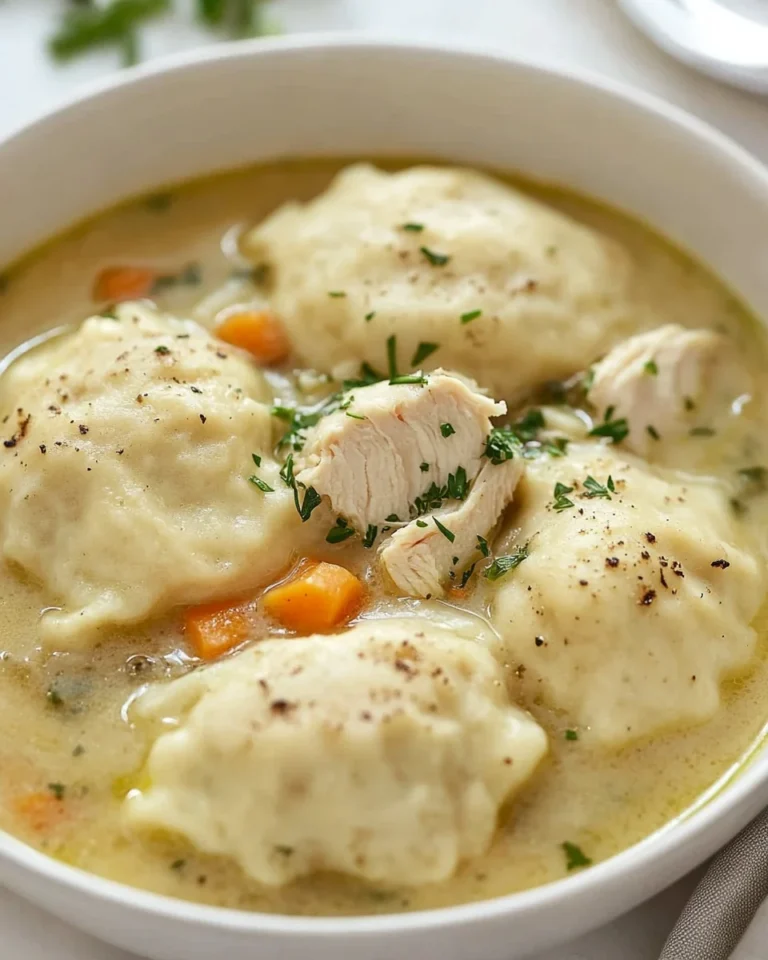 Homemade Chicken and Dumplings For Comforting Family Meals