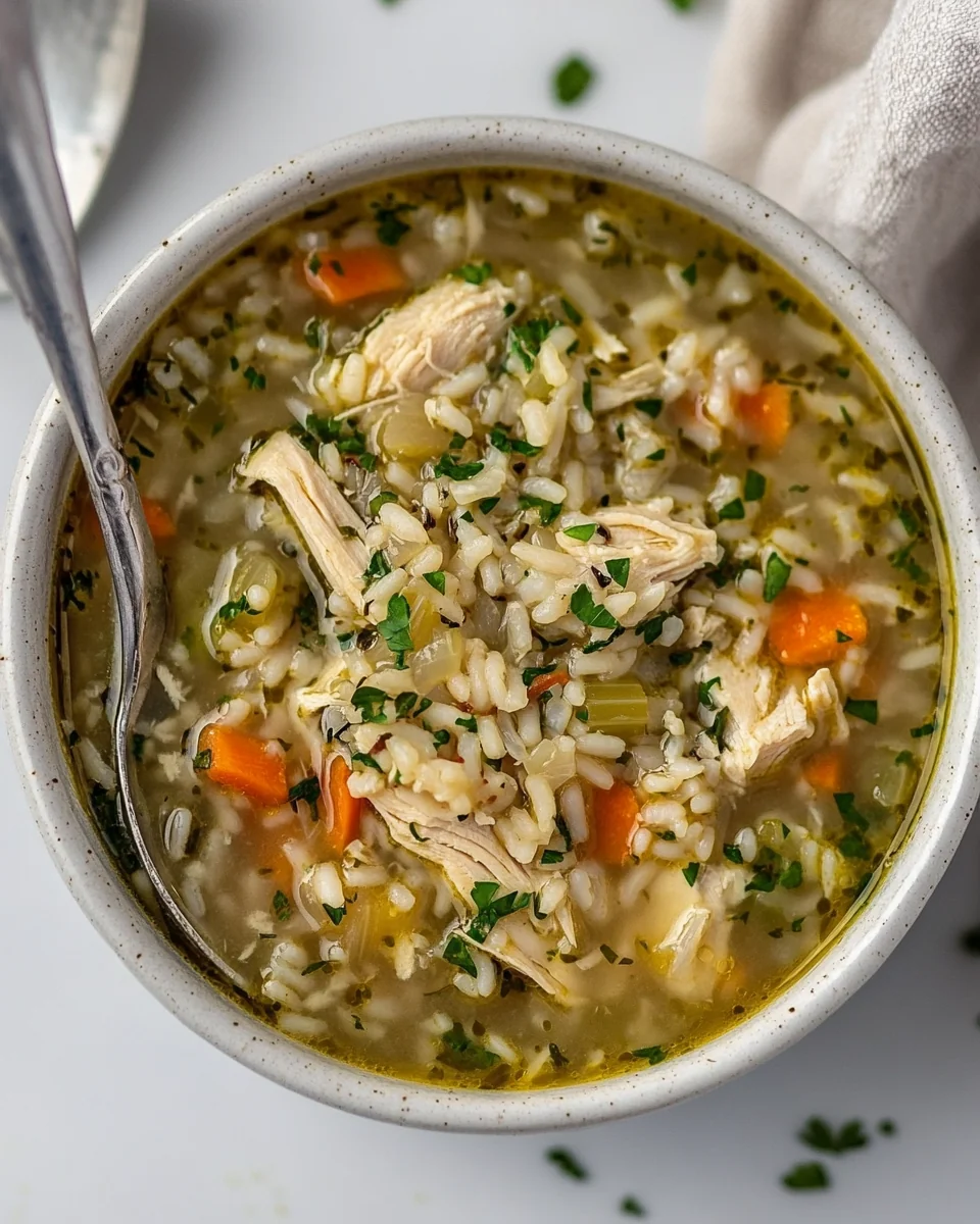 Homemade Chicken and Rice Soup for Cozy Nights - additional image