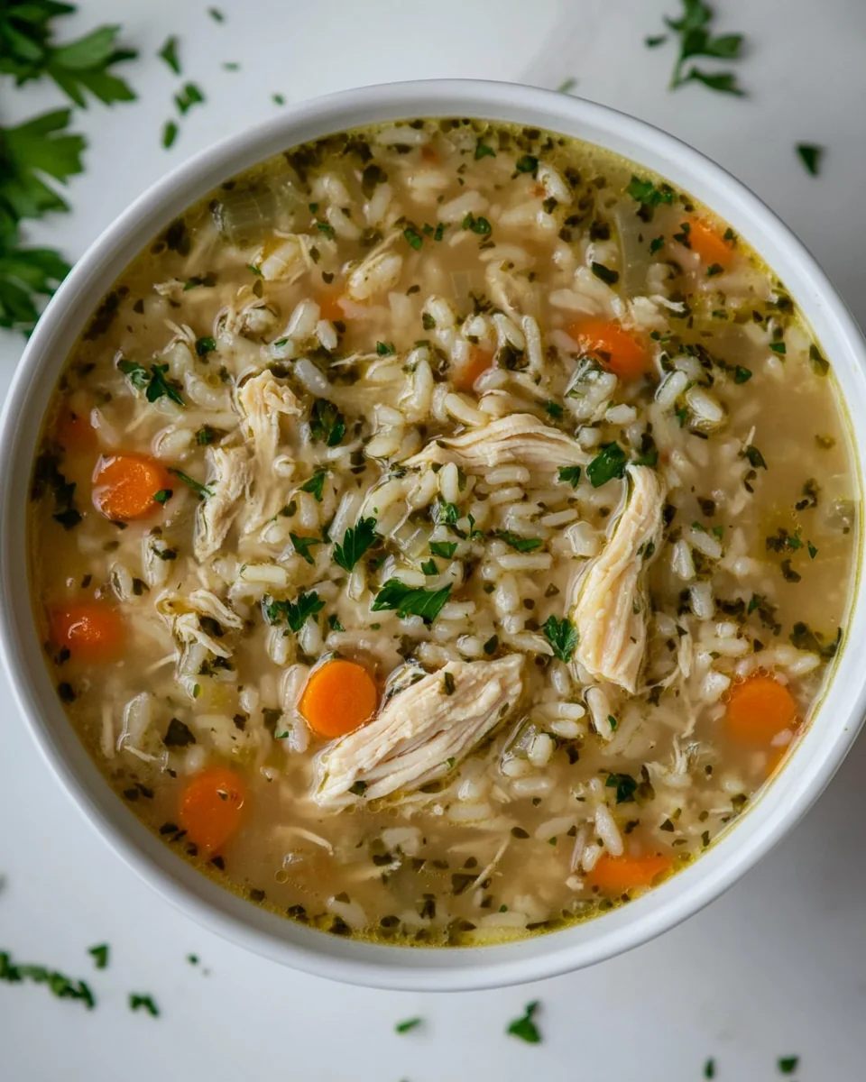 Homemade Chicken and Rice Soup for Cozy Nights - additional image