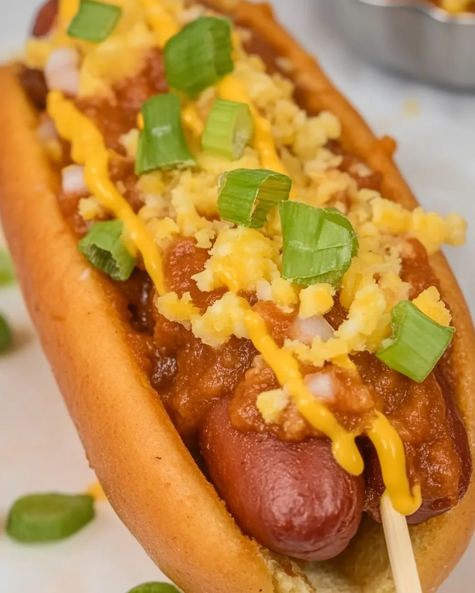 Delicious Homemade Chili Cheese Corn Dogs - additional image