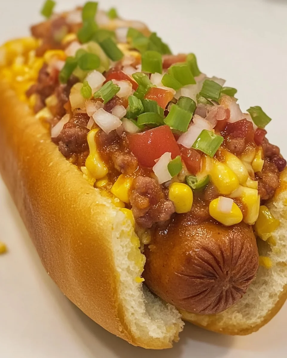 Delicious Homemade Chili Cheese Corn Dogs - additional image