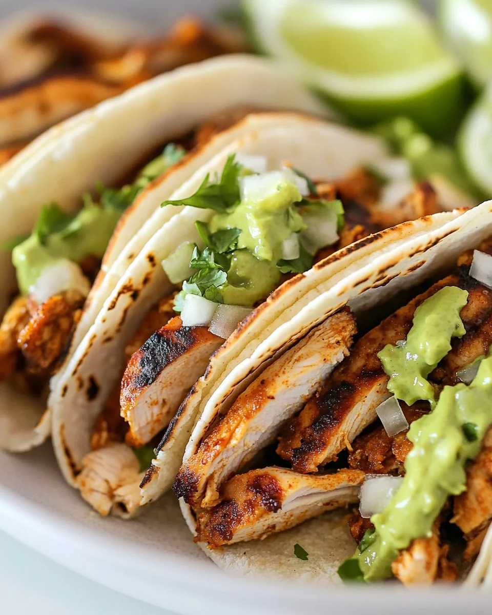 Simple Chipotle Chicken Tacos Recipe - additional image