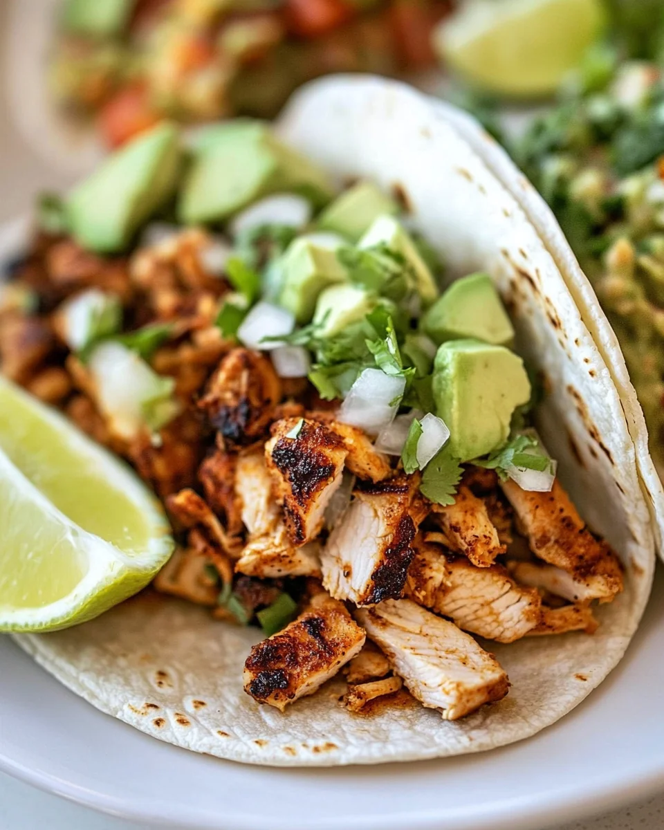 Simple Chipotle Chicken Tacos Recipe - additional image