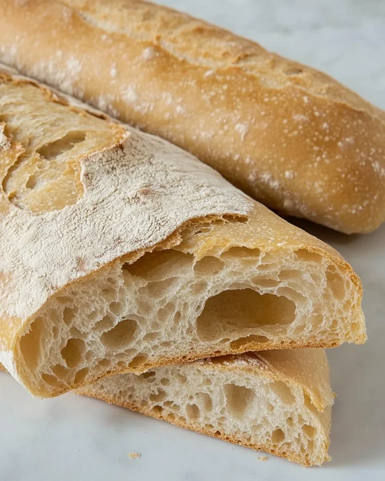 Homemade Ciabatta Bread That’s Perfectly Crispy and Light