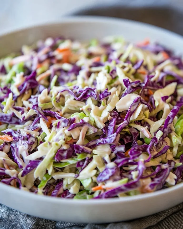 Classic Homemade Coleslaw Recipe