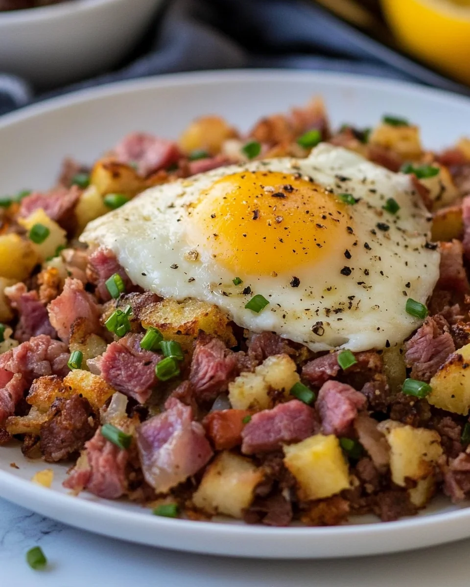 Savory Homemade Corned Beef Hash - additional image