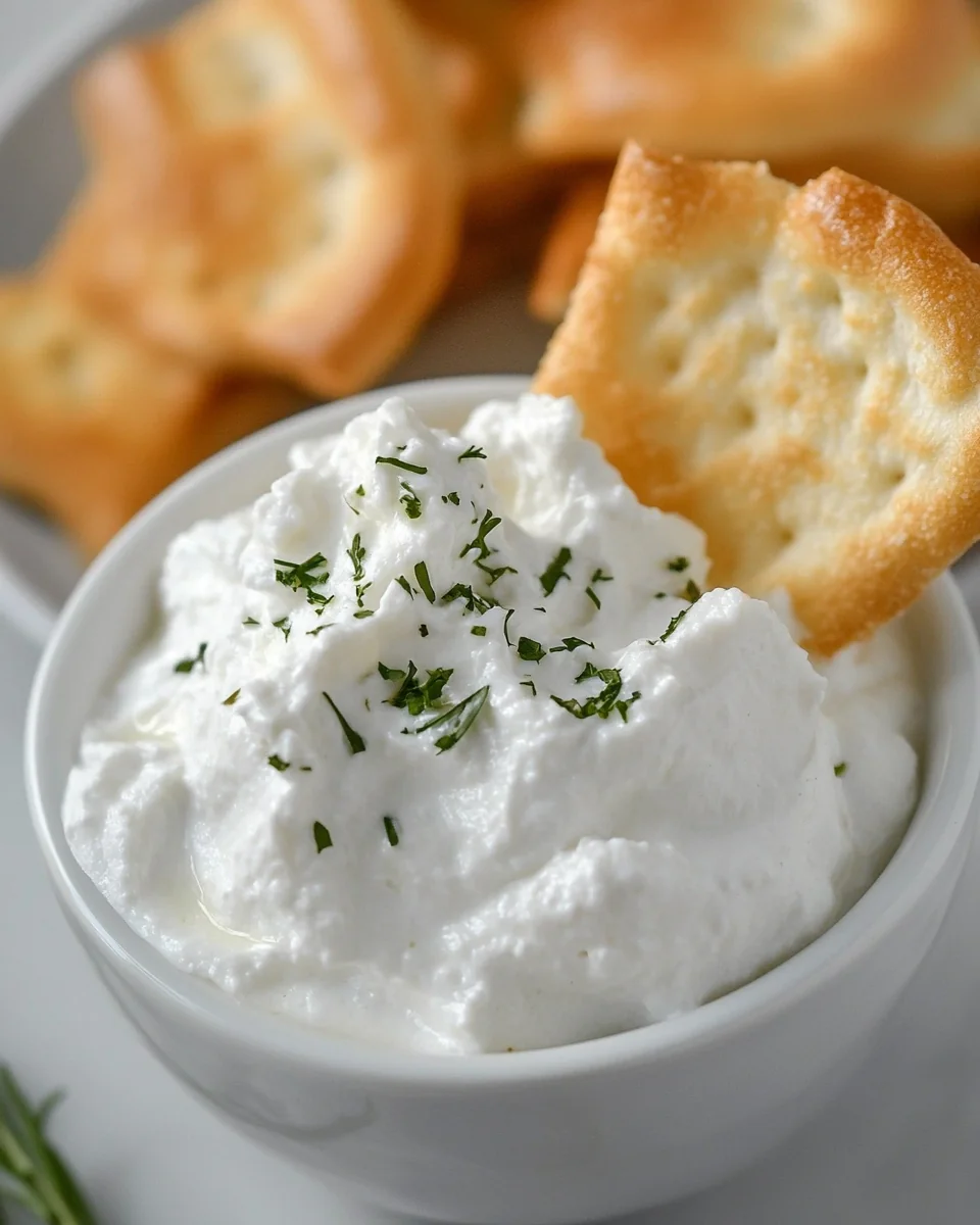 Simple Homemade Cottage Cheese Ranch Dip - additional image