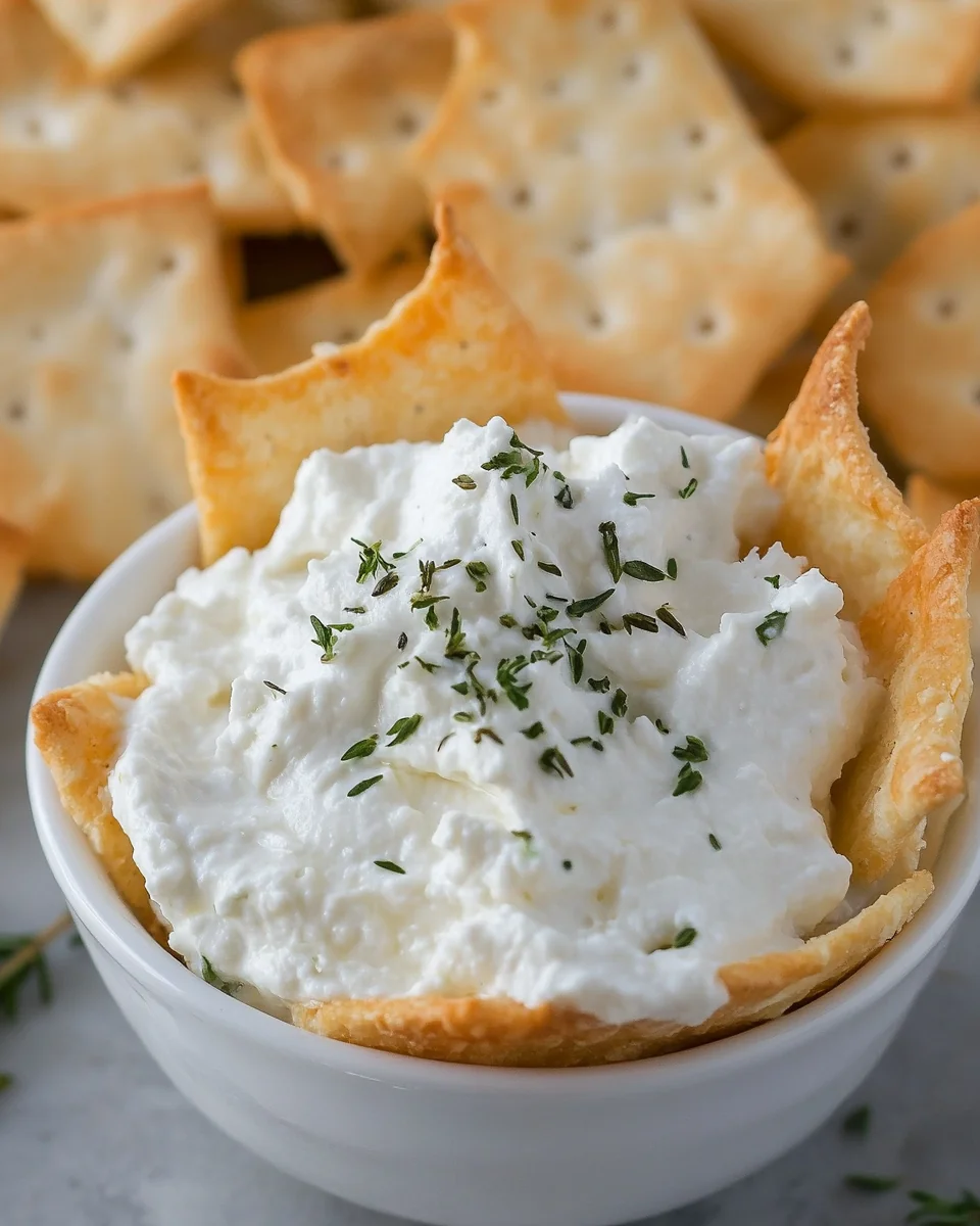 Simple Homemade Cottage Cheese Ranch Dip - additional image