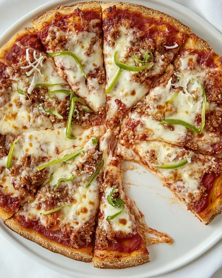Savory Homemade Crazy Crust Pizza