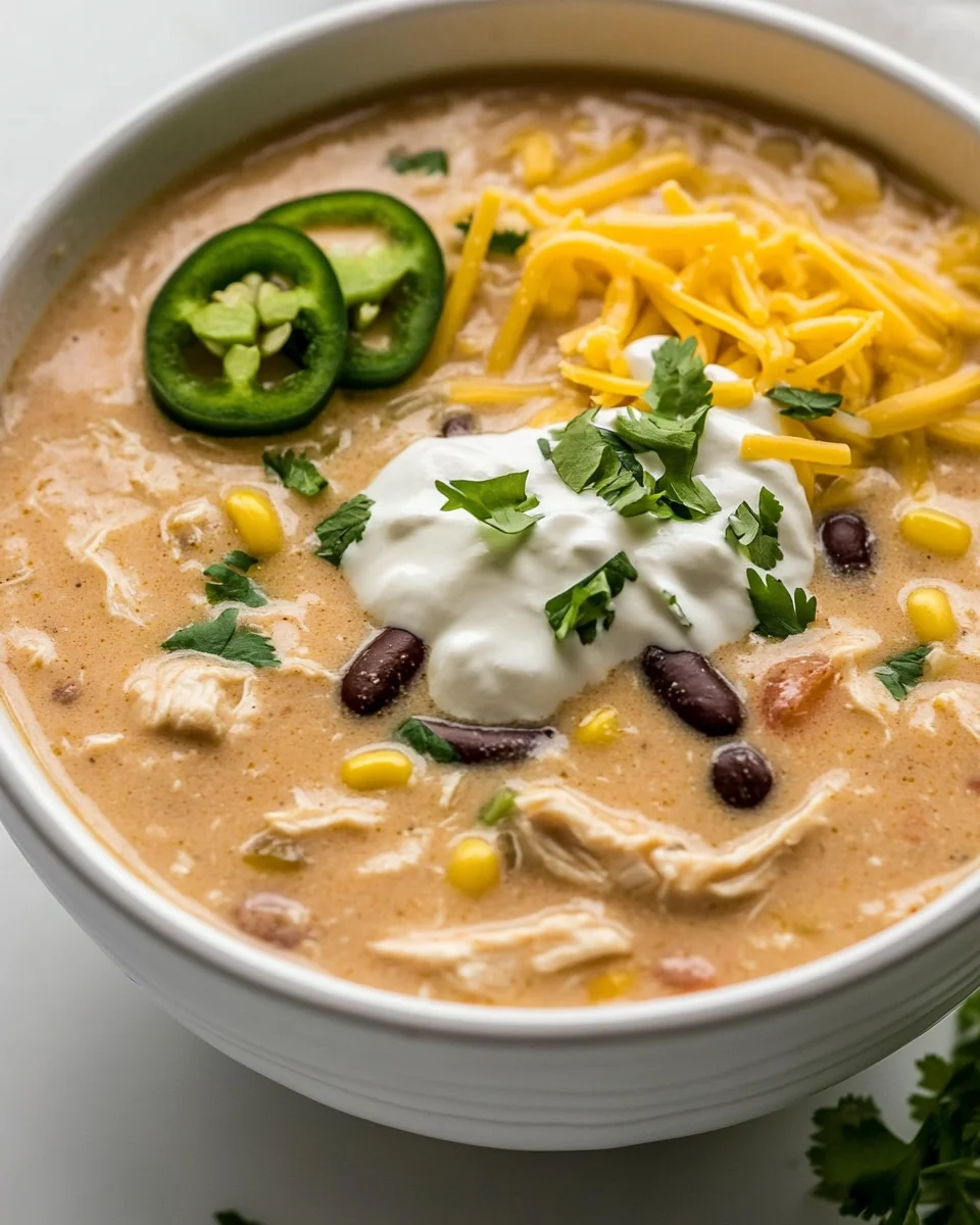 Creamy Chicken Taco Soup Recipe for a Cozy Night - additional image