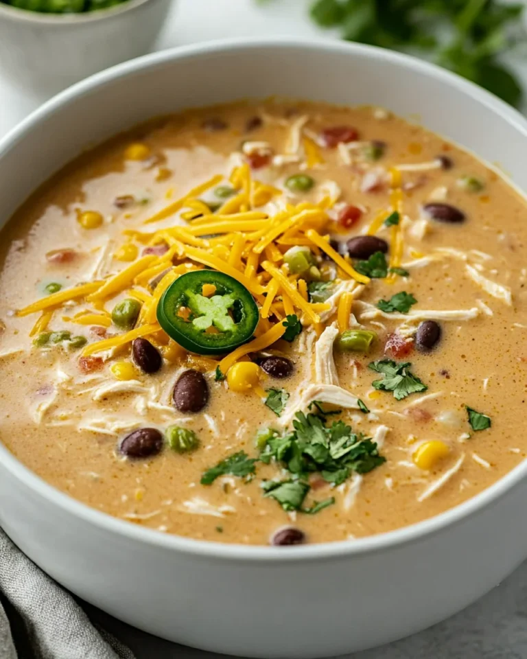 Creamy Chicken Taco Soup Recipe for a Cozy Night