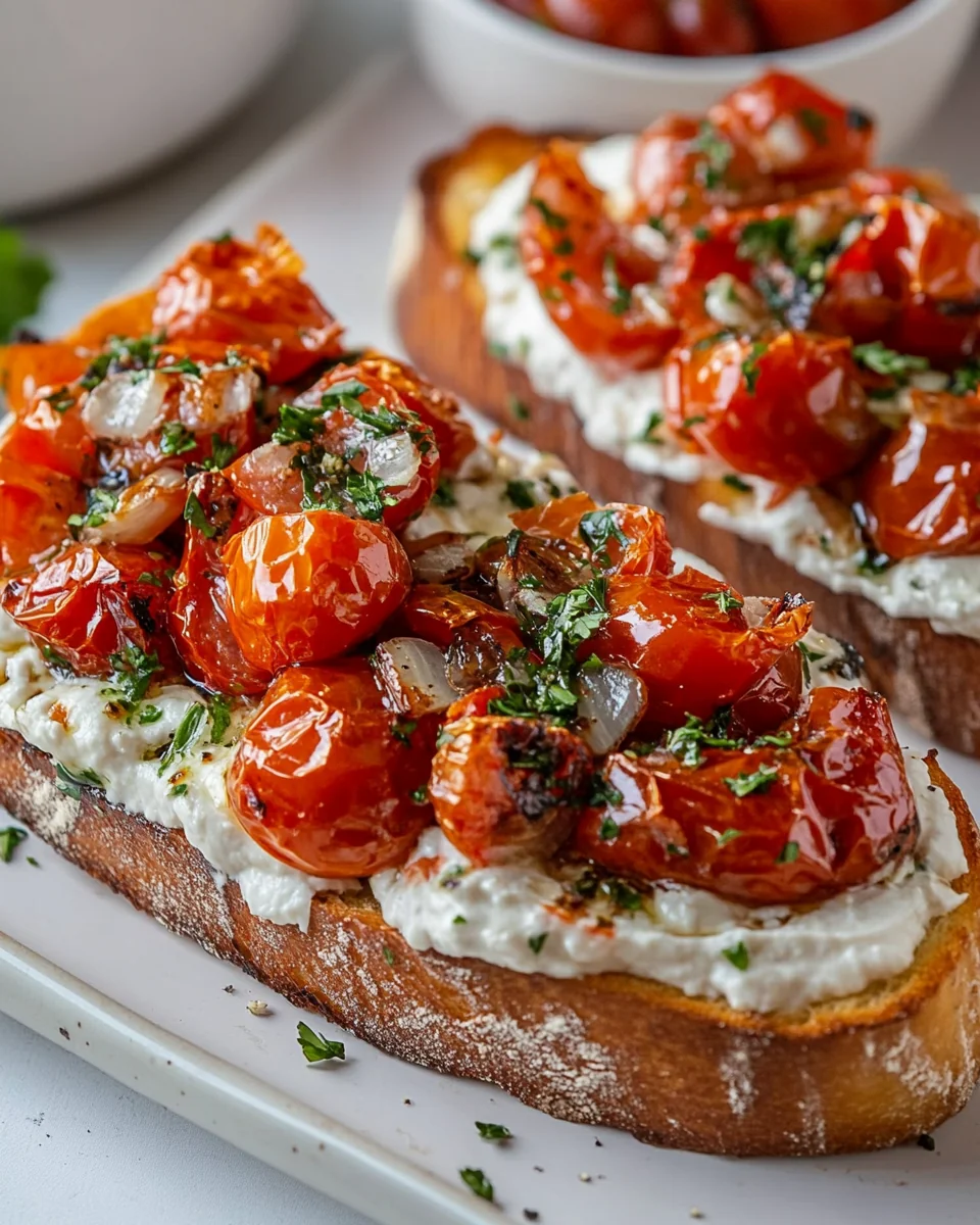 Creamy Roasted Tomato Toast For A Cozy Night - additional image