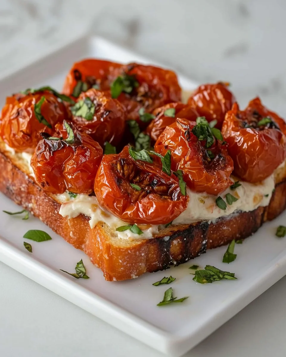 Creamy Roasted Tomato Toast For A Cozy Night - additional image