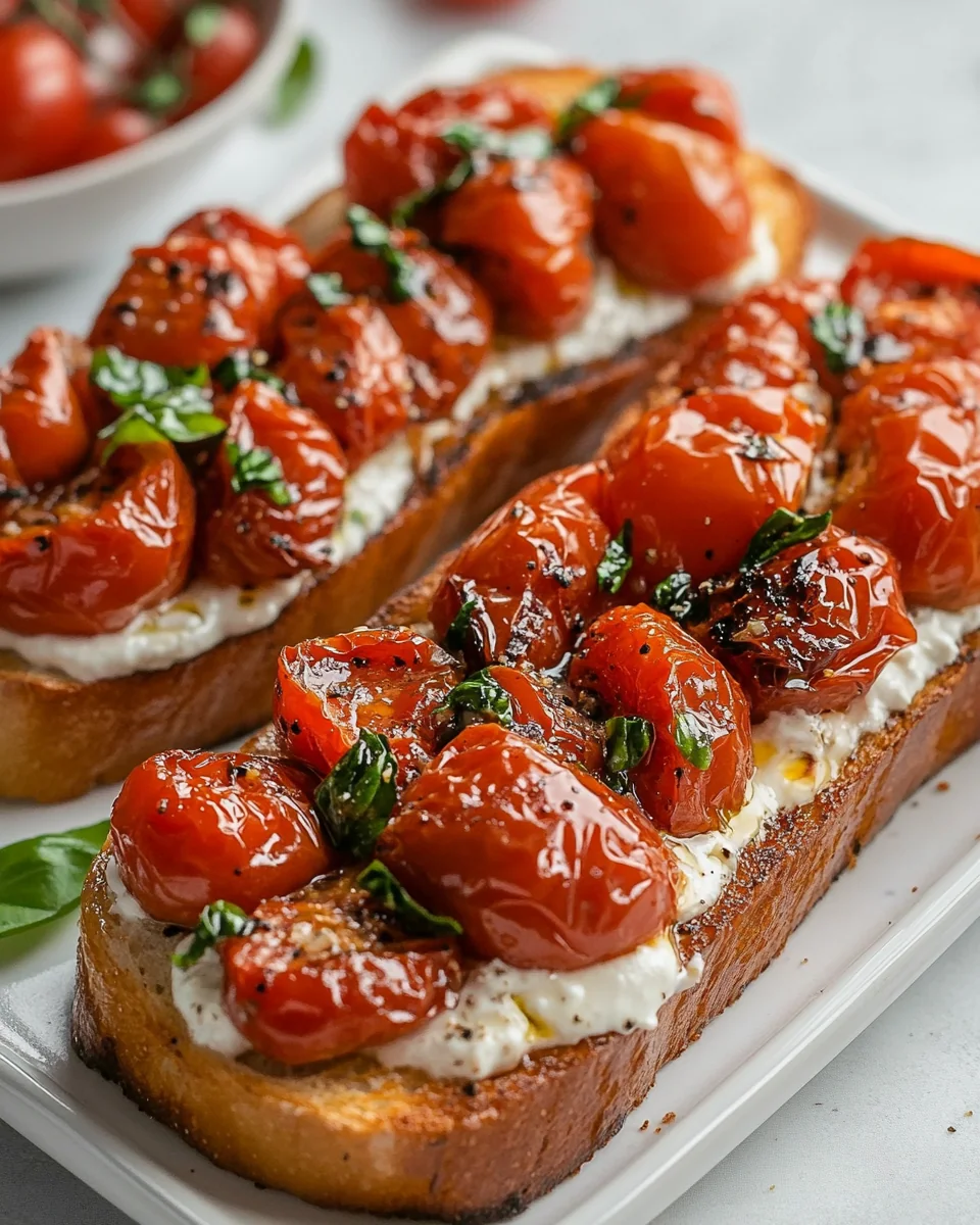 Creamy Roasted Tomato Toast For A Cozy Night - additional image