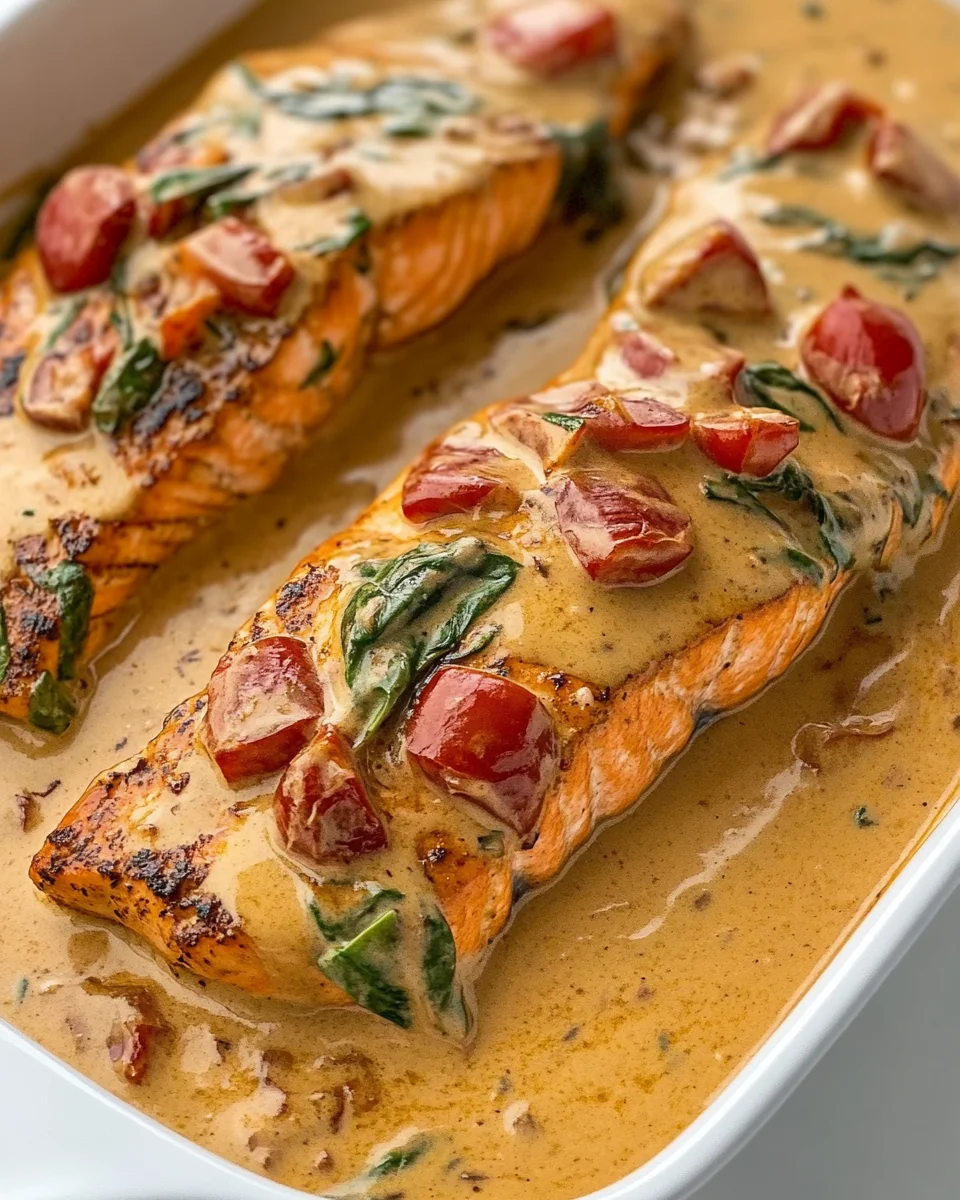 Creamy Tuscan Salmon Recipe That's Delicious and Flavorful - additional image