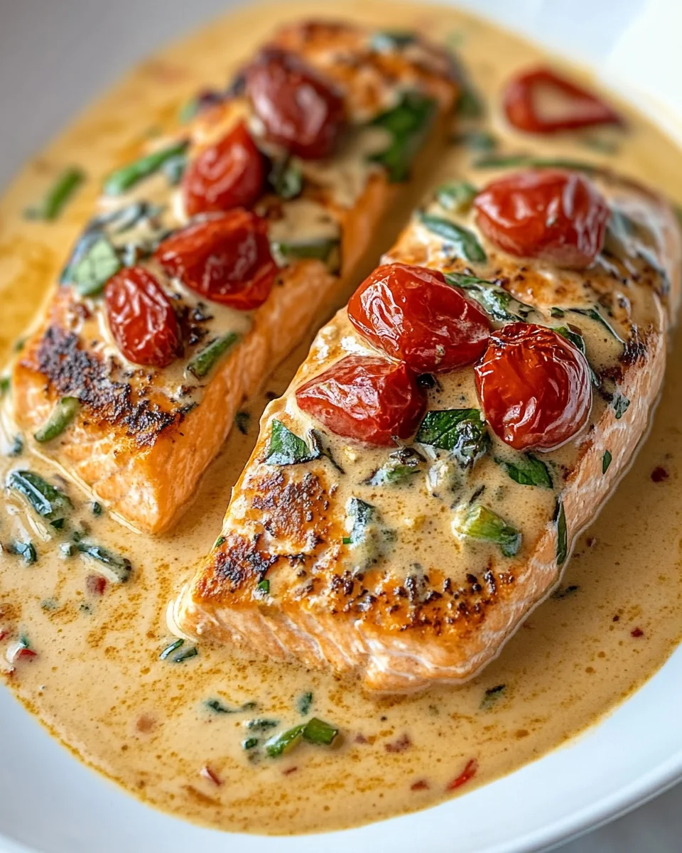 Creamy Tuscan Salmon Recipe That's Delicious and Flavorful - additional image