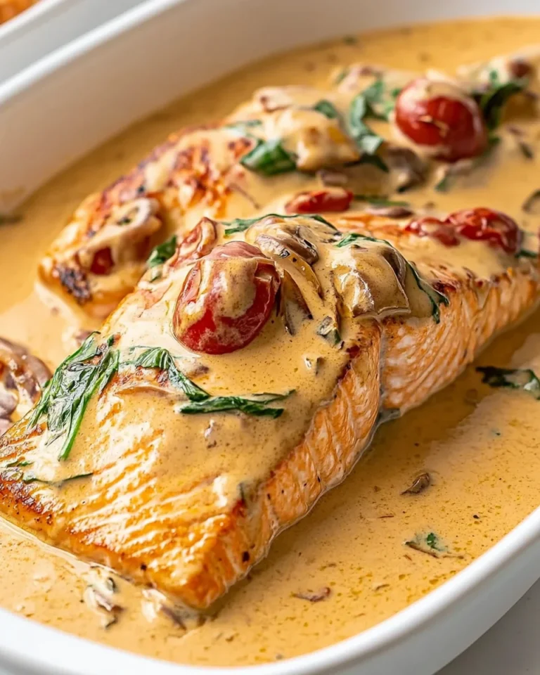 Creamy Tuscan Salmon Recipe That’s Delicious and Flavorful