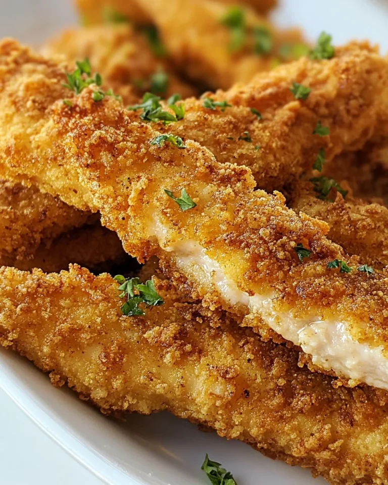 Crispy Homemade Chicken Tenders