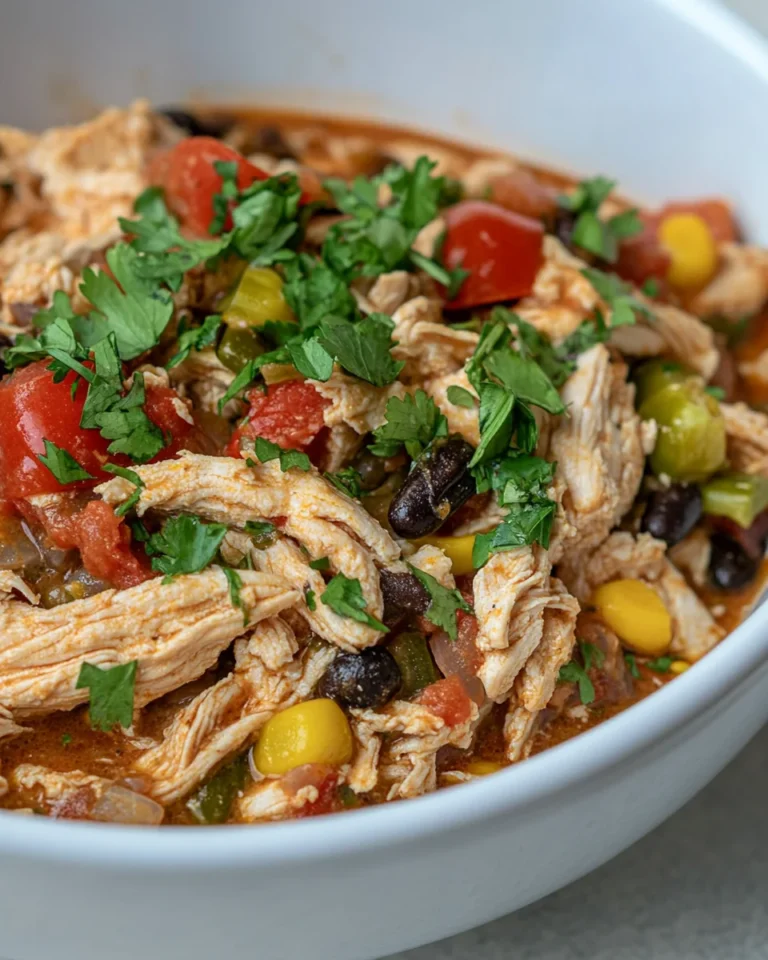 Simple Crockpot Southwest Chicken Delight
