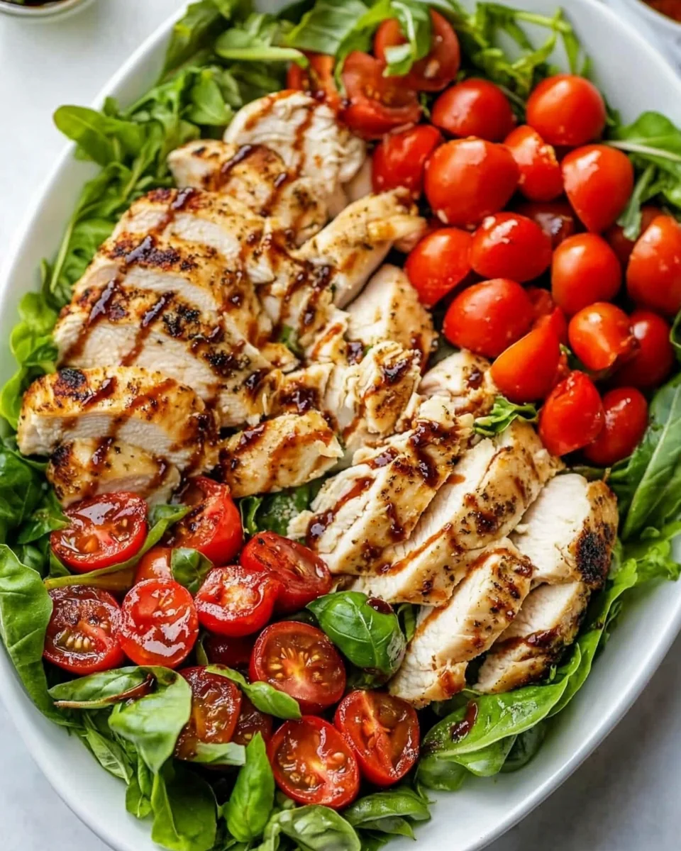 Simple Chicken Caprese Salad Recipe - additional image
