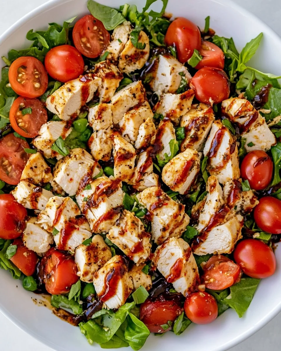 Simple Chicken Caprese Salad Recipe - additional image