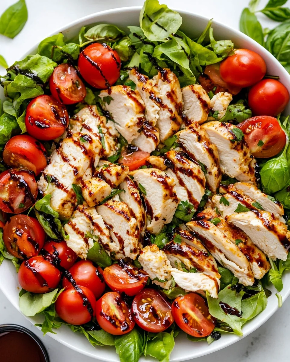 Simple Chicken Caprese Salad Recipe - additional image