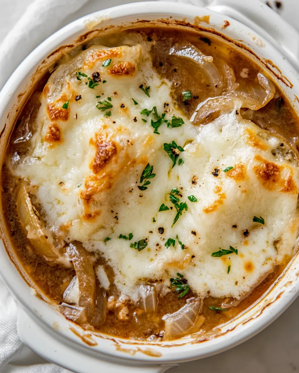 Simple Homemade French Onion Soup - additional image