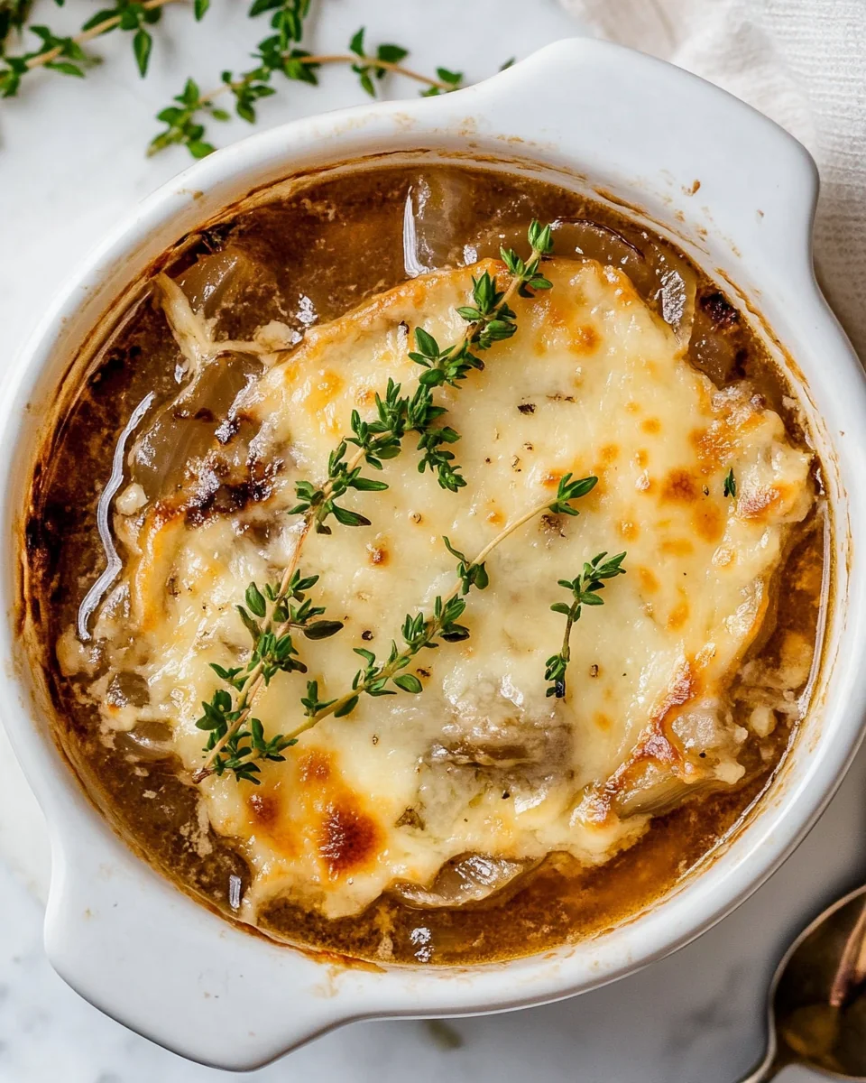 Simple Homemade French Onion Soup - additional image