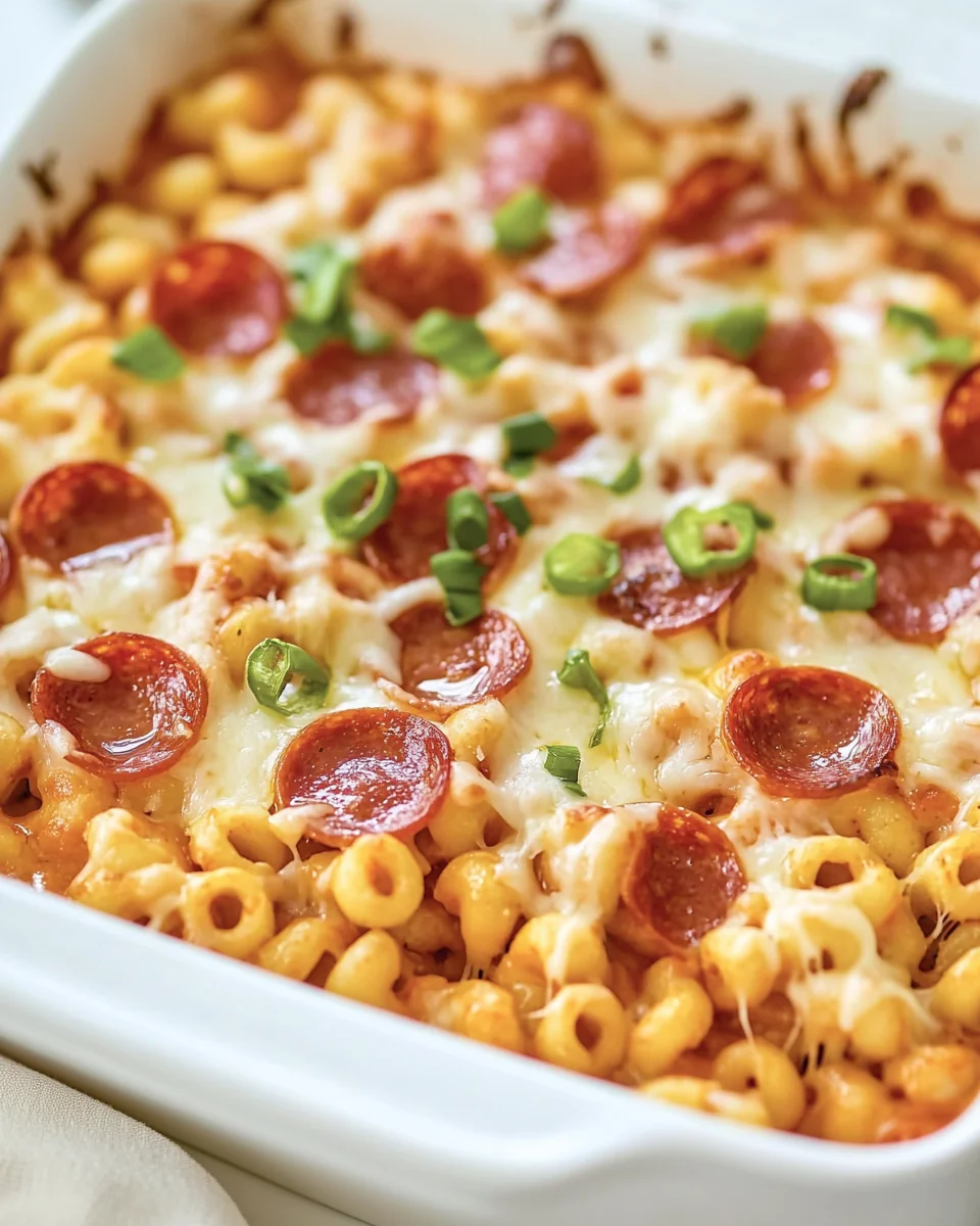 Simple Homemade Pizza Casserole - additional image