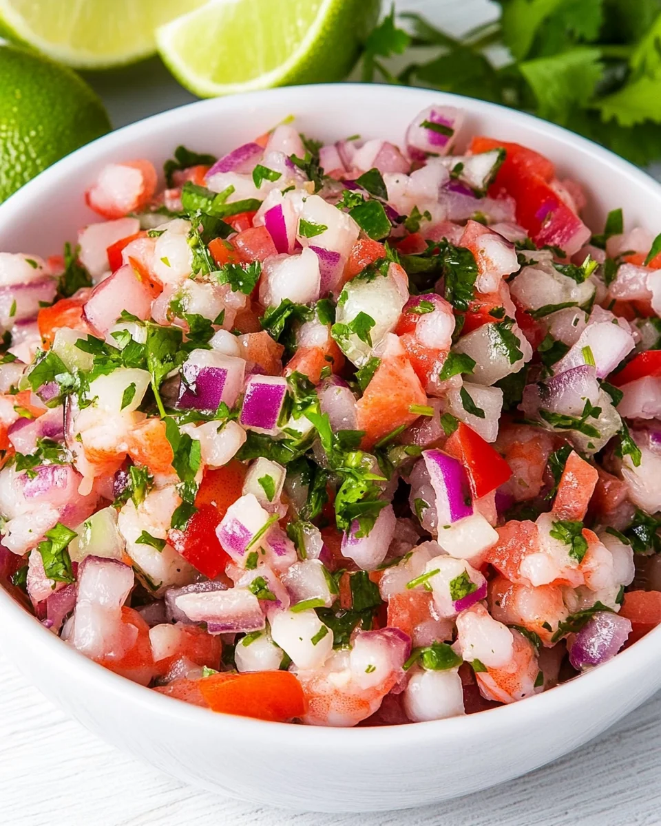 Simple Fresh Shrimp Ceviche Recipe - additional image