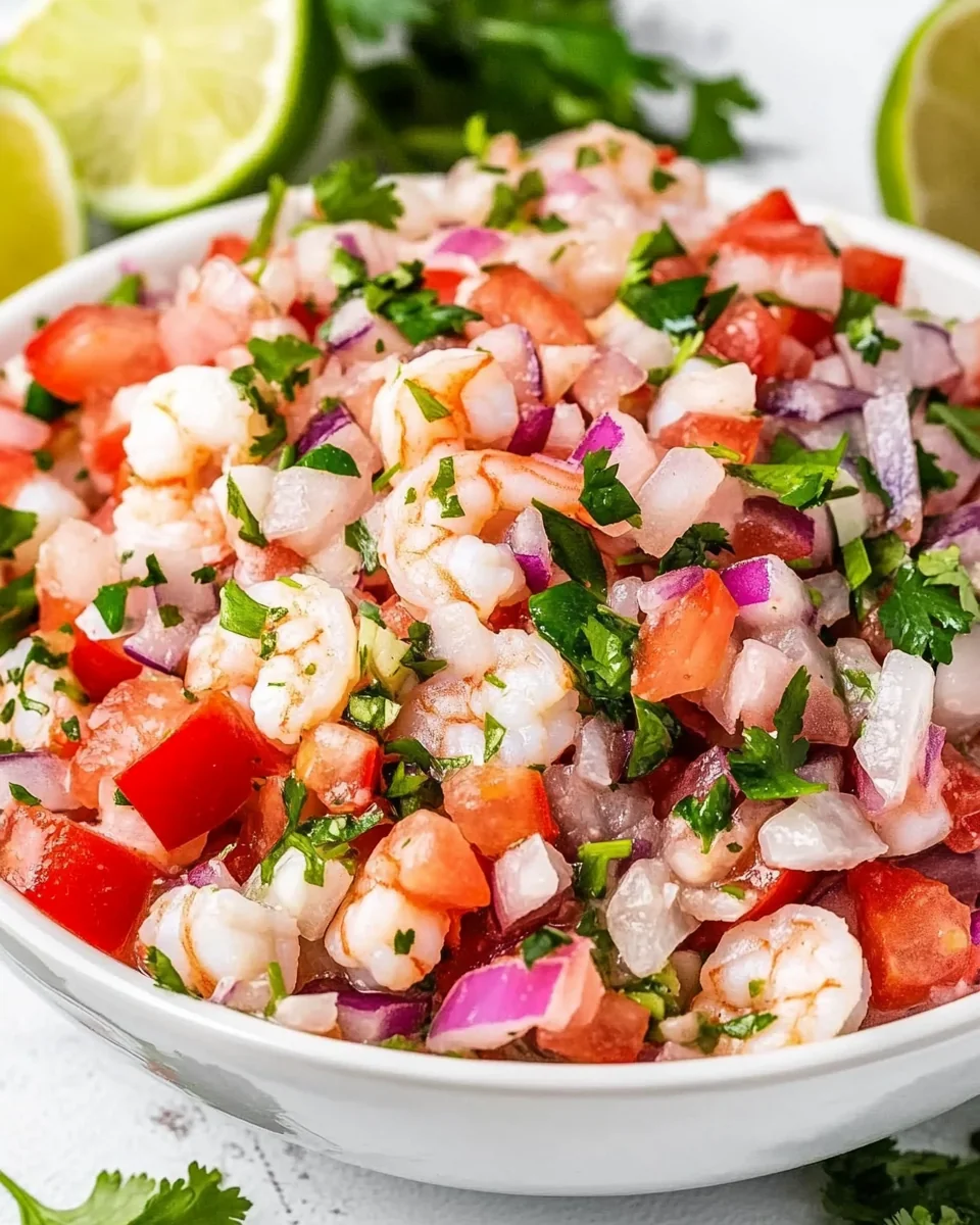 Simple Fresh Shrimp Ceviche Recipe - additional image