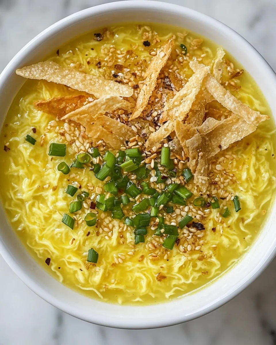Classic Homemade Egg Drop Soup - additional image