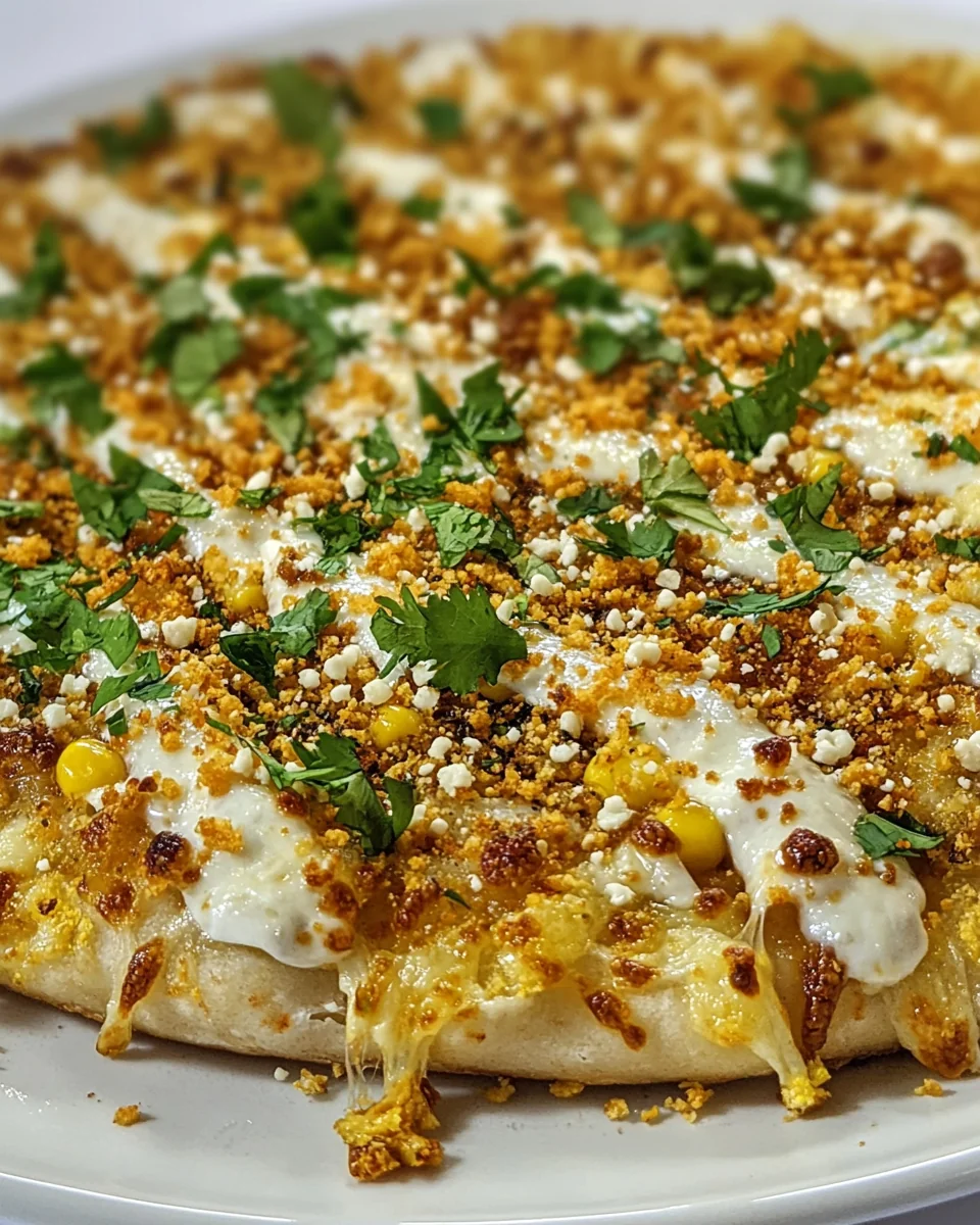 Fresh and Flavorful Esquites Pizza - additional image