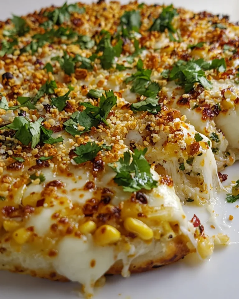 Fresh and Flavorful Esquites Pizza