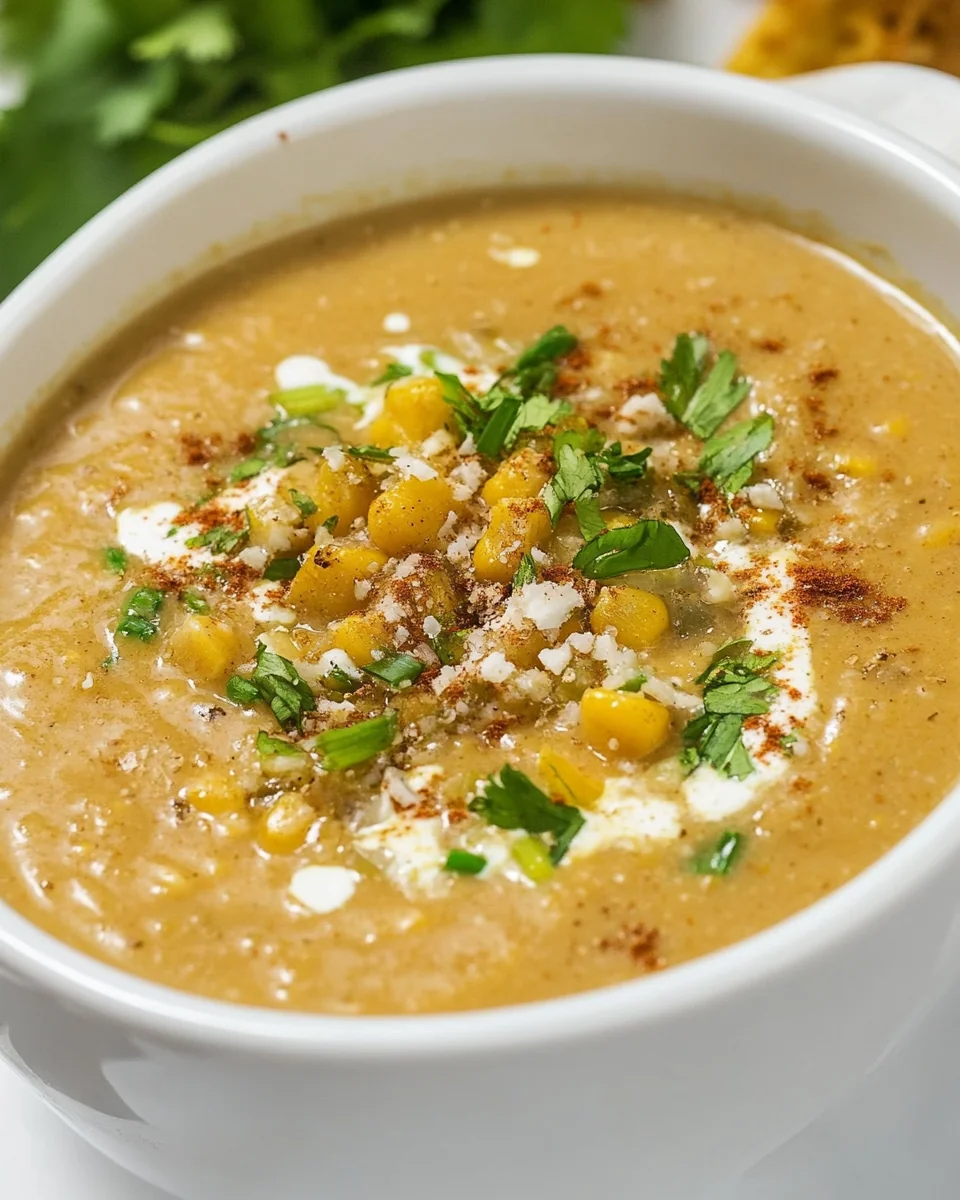 Delicious Fresh Esquites Soup for a Cozy Night - additional image