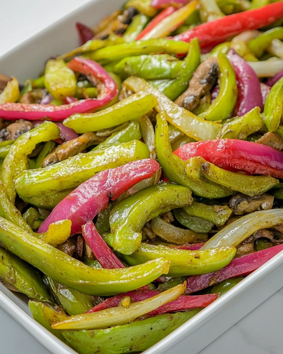 Simple Homemade Fajita Veggies Recipe - additional image