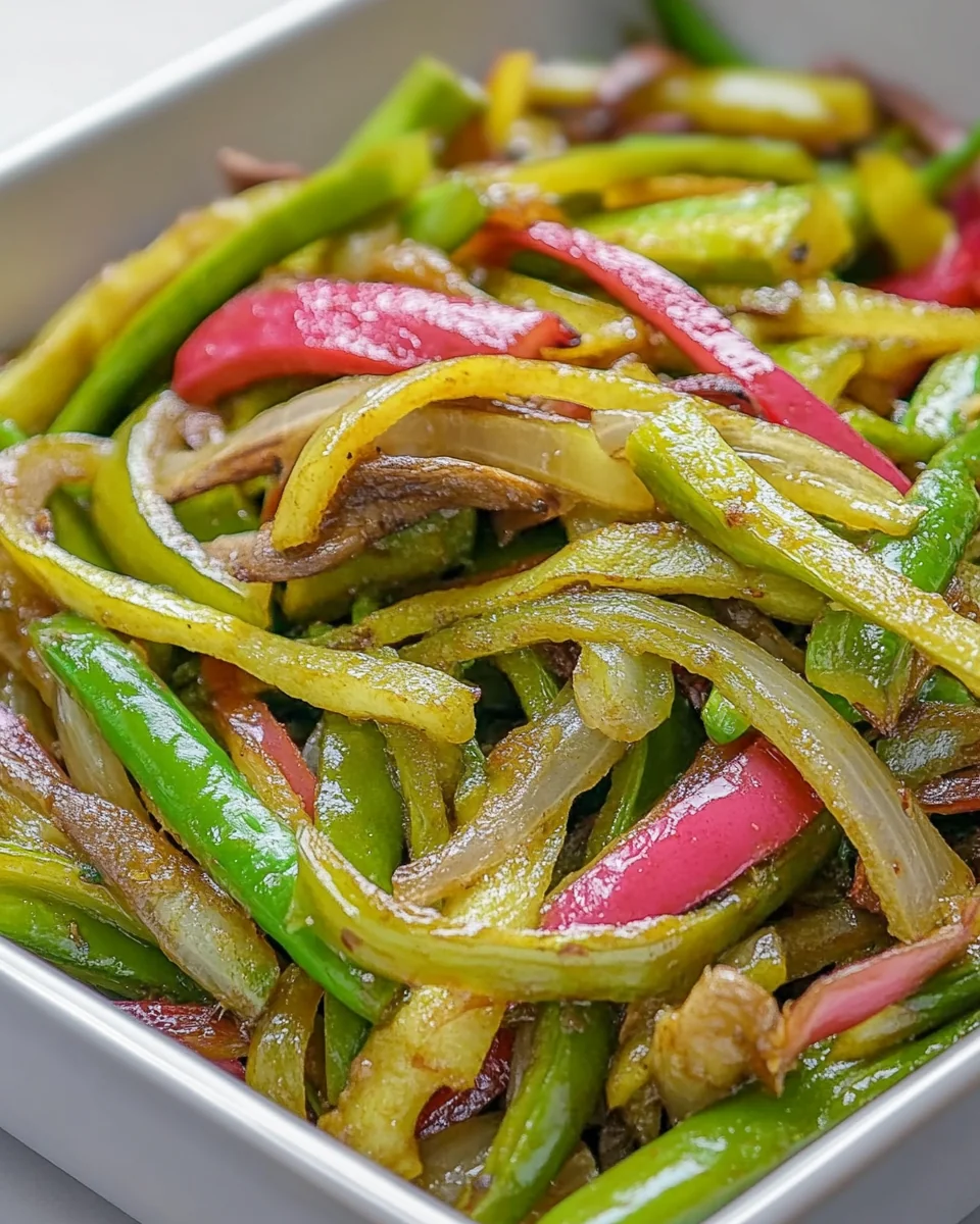 Simple Homemade Fajita Veggies Recipe - additional image