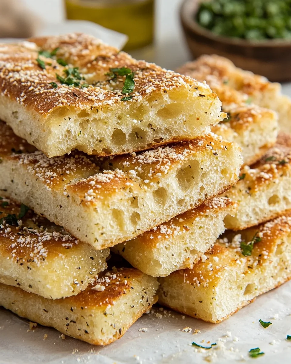 Perfect Homemade Focaccia Breadsticks - additional image