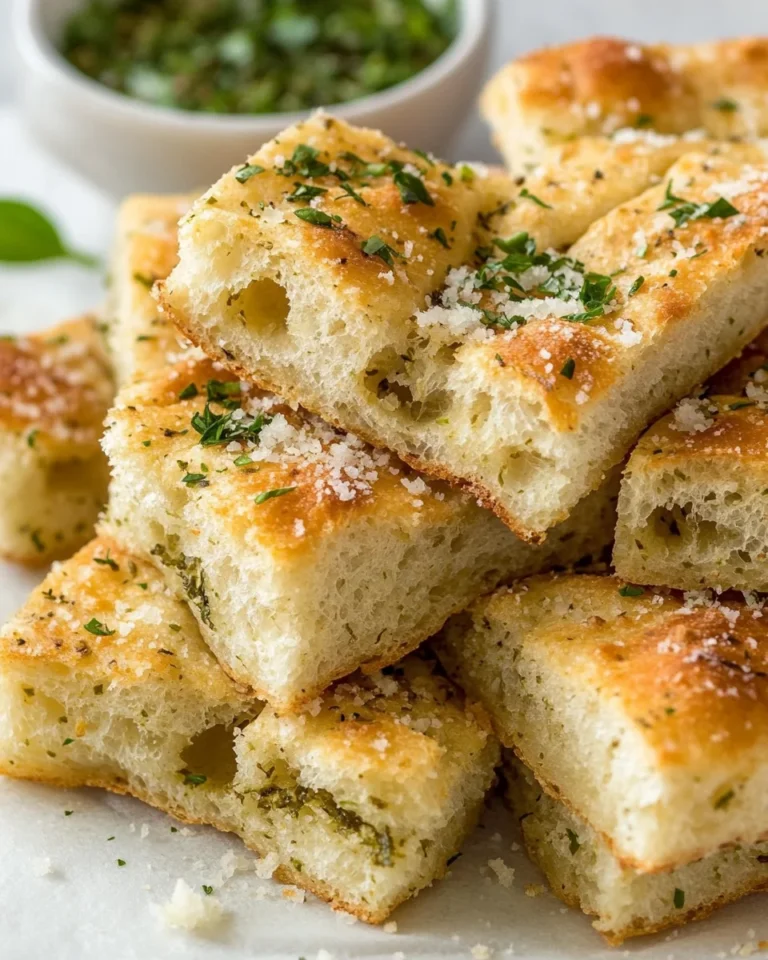 Perfect Homemade Focaccia Breadsticks