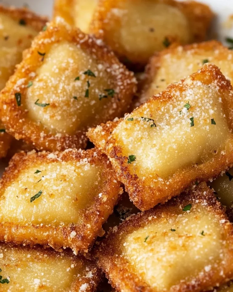 Crispy Homemade Fried Ravioli